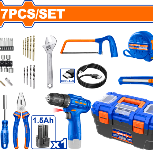 WADFOW 77Pcs tools set WDT1B77