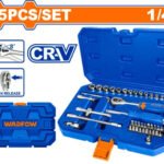 WADFOW 45 Pcs 1/4" socket set WST4D45