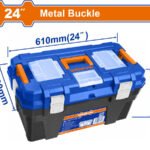 WADFOW 24" Plastic Tool Box WTB3324