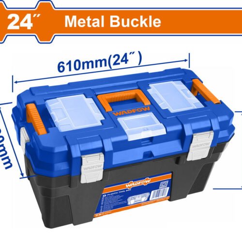WADFOW 24" Plastic Tool Box WTB3324