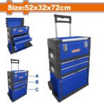 WADFOW Trolley style tool box WTB6A72