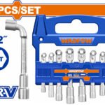 WADFOW L-angled socket wrench set WTH4208