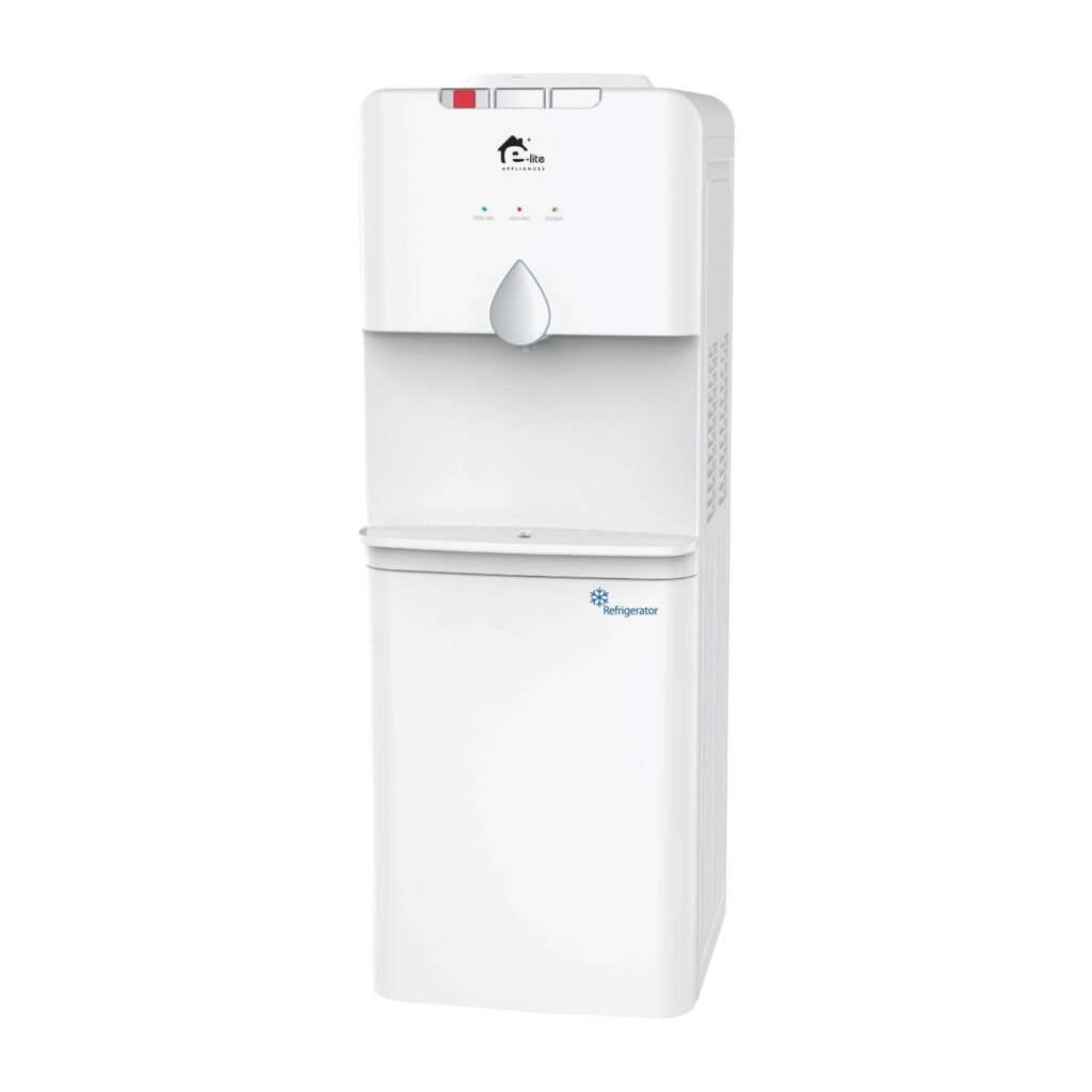 E-Lite EWD-10 Water Dispenser with Refrigerator White