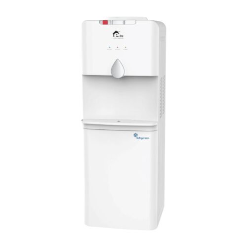 Water-Dispenser-EWD-10-White.jpg E-Lite EWD-10 Water Dispenser with Refrigerator White