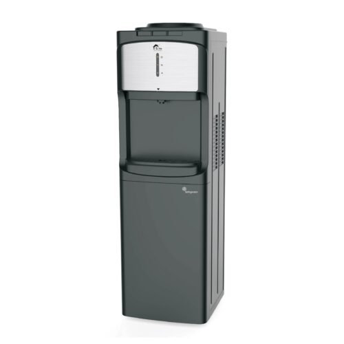 Water-Dispenser-EWD-12-Black.jpg E-Lite EWD-12 Water Dispenser with Refrigerator Black