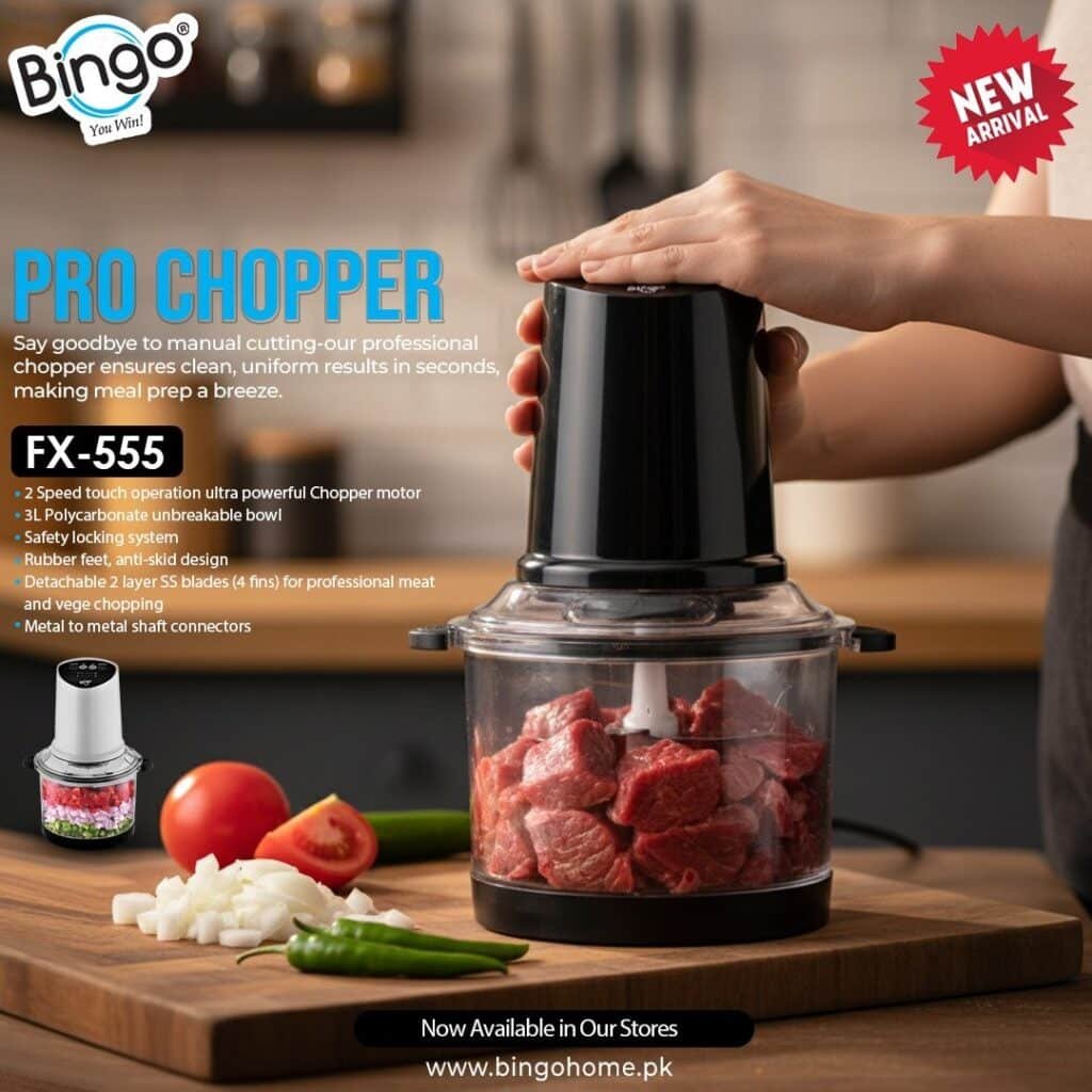 Bingo (FX-555) Deluxe Professional Chopper