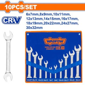 WADFOW 10 Pcs Double open end spanner set WDS2M10