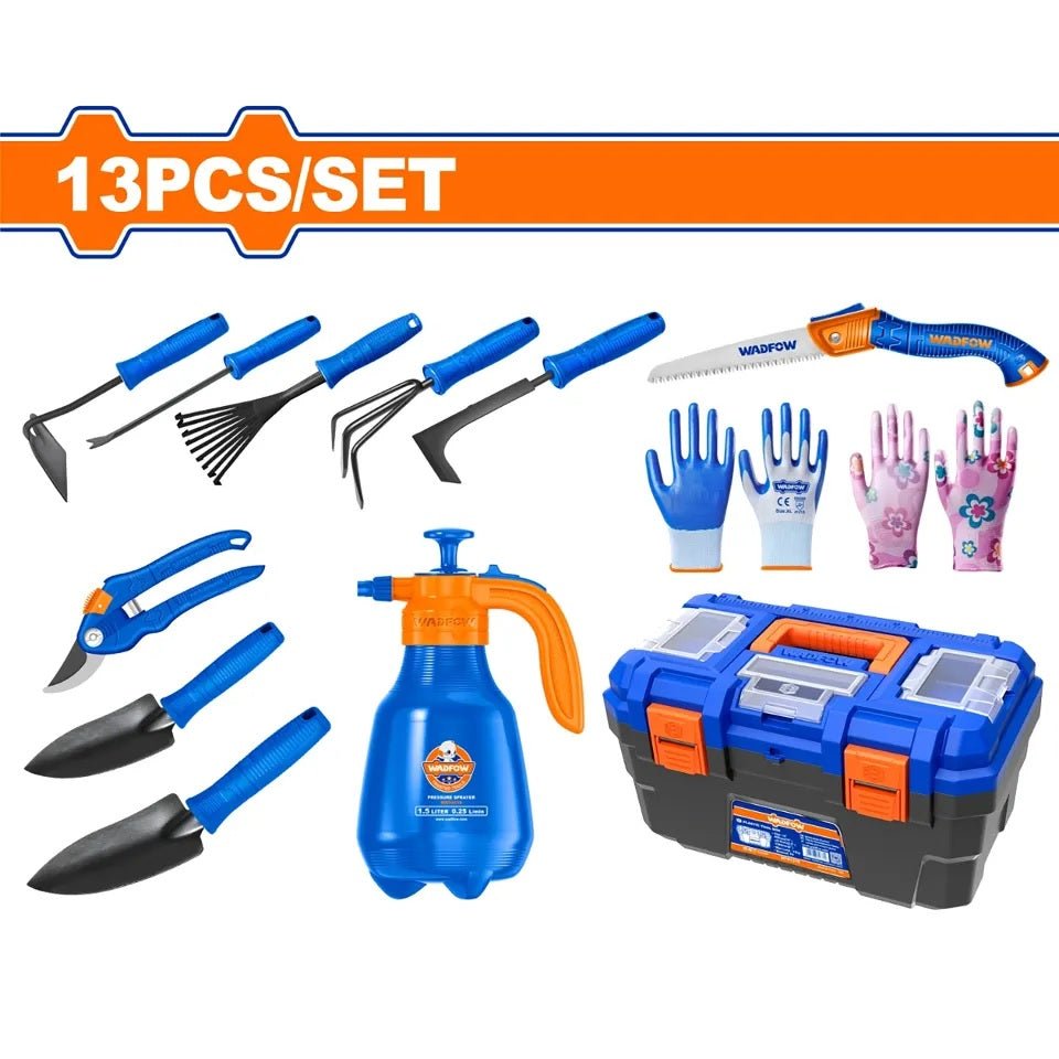 WADFOW 13 Pcs Garden tools set WHS3B13