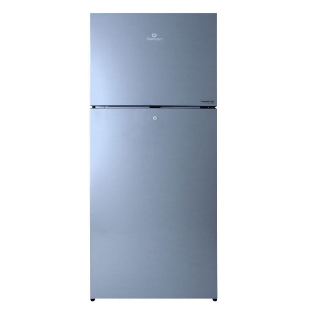 Dawlance 9173WB Chrome Pro Hairline Silver Double Door Refrigerator