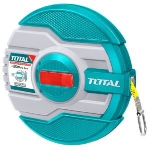 TOTAL Fibreglass measuring tape TMTF181006
