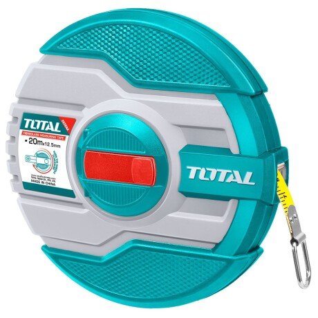 TOTAL Fibreglass measuring tape TMTF181006