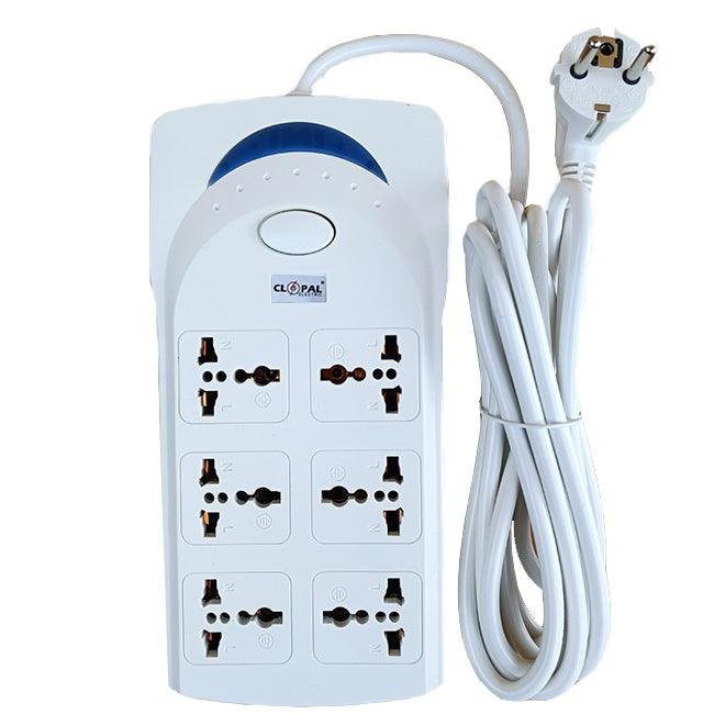 Clopal CP-161 6 Way Extension Socket