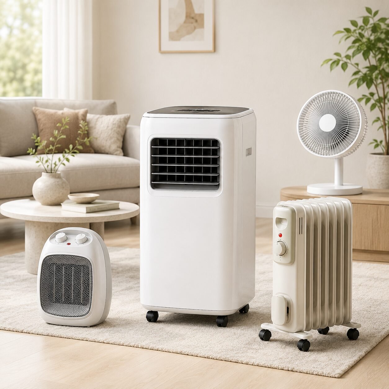 E-Lite Eac-50 – Evaporative Air Cooler – Black & White