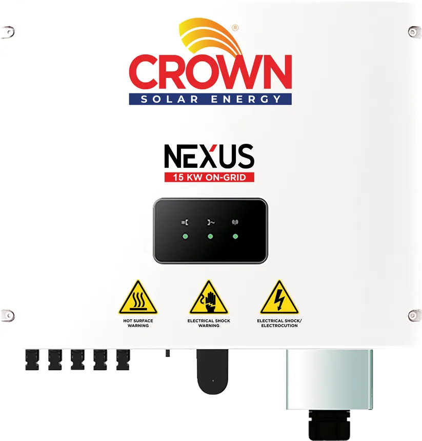 Crown Nexus 15kW On-Grid Solar Inverter (IP66)