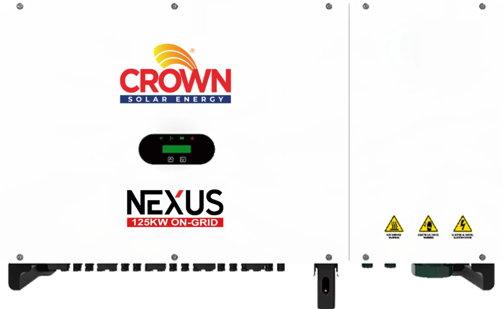 Crown Nexus 125KW On-Grid Solar Inverter (IP66)