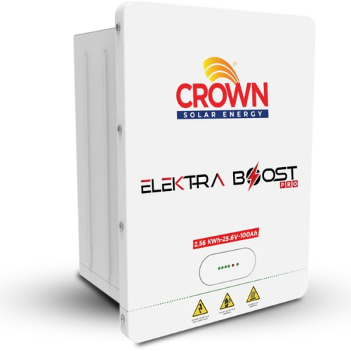 Crown Solar Energy 2.5KW Lithium Battery 25.6V 100Ah (IP65)