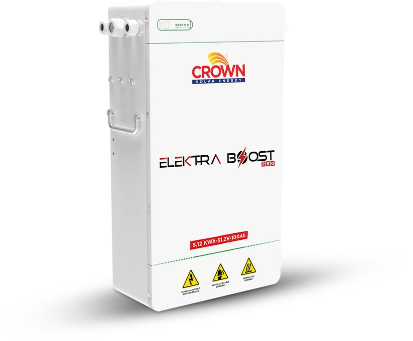Crown Solar Energy 5.12KW Lithium Battery 51.2V 100Ah (IP21)