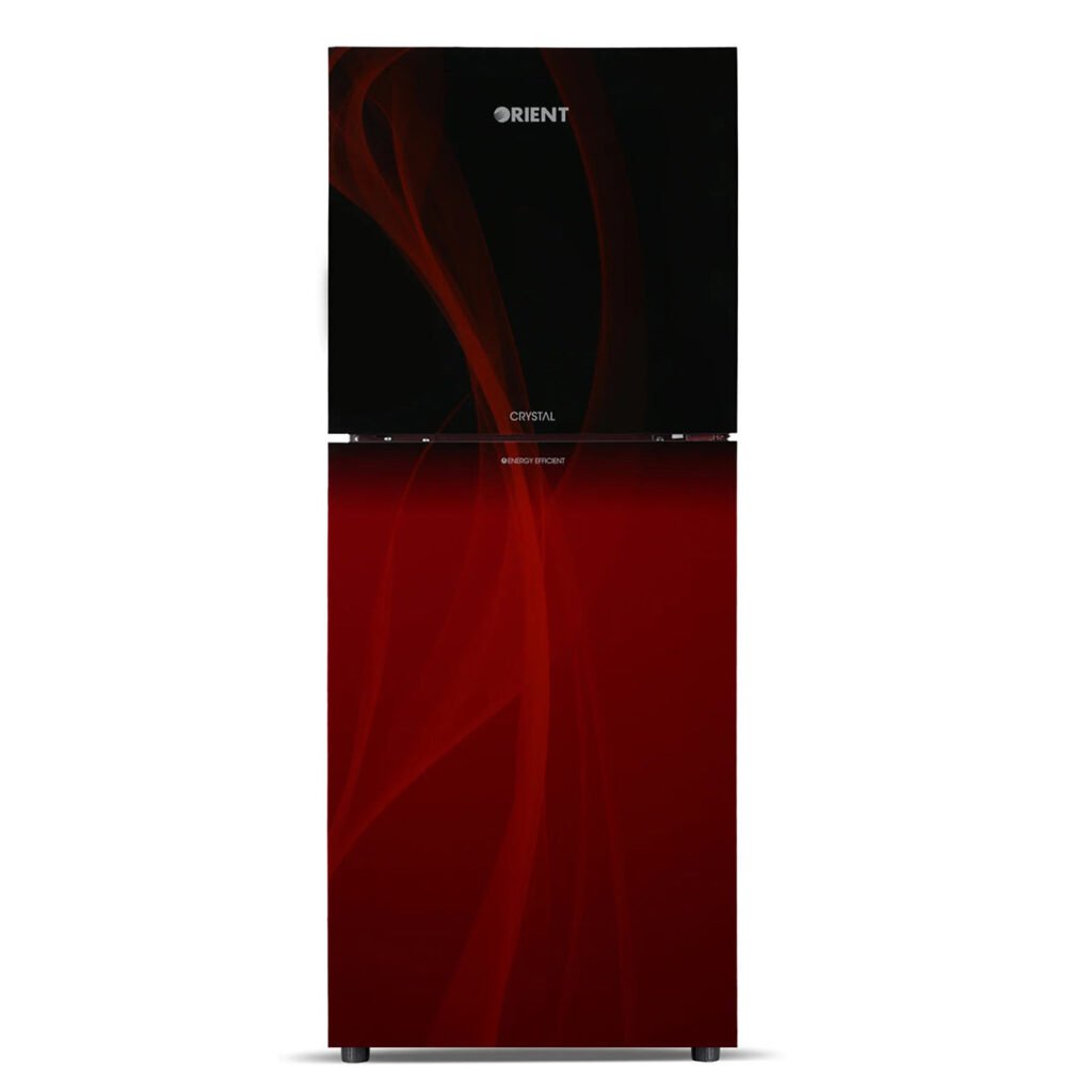 Orient Crystal GD 410 Ltr Glass Door Refrigerator