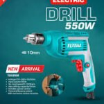 TOTAL Electric drill 550W TD55108