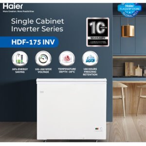 Haier HDF-175INV Inverter Deep Freezer 175 Liters