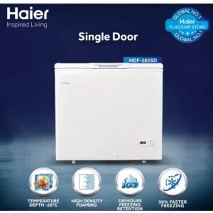 Haier HDF-285 Single Door Chest Freezer 10 CFT