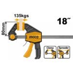 INGCO HQBC18801 Quick Bar Clamp 80 x 450mm