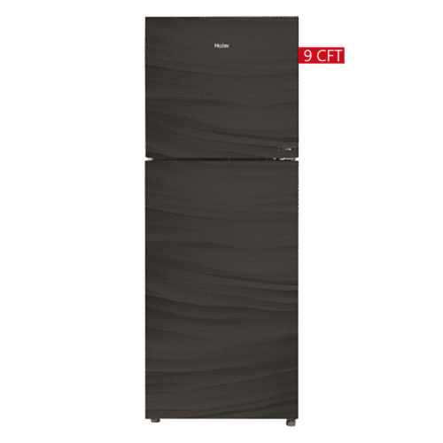 Haier HRF-246 EPR-EPB-EPC Glass Door Refrigerator Light Brown 9 CFT