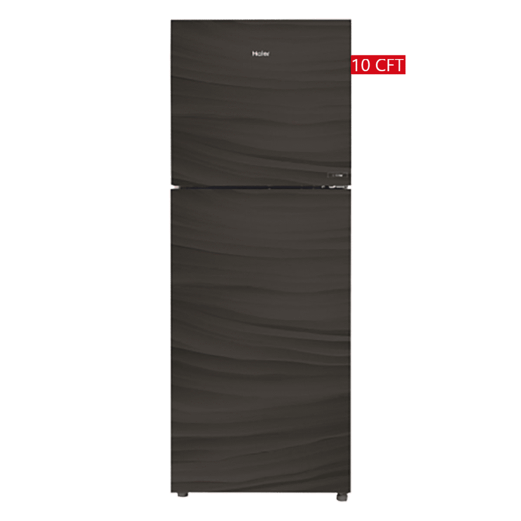 Haier HRF-276 E-Star Double Door Refrigerator 10 CFT Chocolate Brown