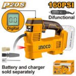 INGCO Cordless auto air compressor 20v CACLI2012