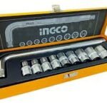Ingco 10 Pcs 1/2" socket set HKTS12101