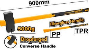 INGCO Stoning hammer (converse handle) 5000g converse handle HSTH03058D