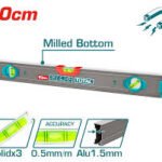 TOTAL Spirit level with powerful magnets TMT26028M