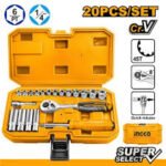 INGCO 20 Pcs 1/4" socket set HKTS14201