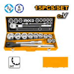 INGCO 15 Pcs 3/4" socket set HKTS034151