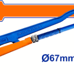 WADFOW 45¬∞ Heavy duty swedish pipe wrench WPW3102
