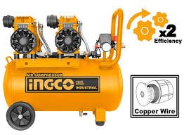 INGCO Air compressor 50L/2*1200W ACS224501