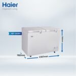 Haier HDF-385I Inverter Double Door Deep Freezer 13.6 CFT