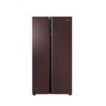 Haier HRF-622ICG Side by Side Inverter Glass Door Refrigerator 22 CFT