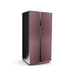 Haier HRF-622ICG Side by Side Inverter Glass Door Refrigerator 22 CFT