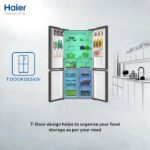 Haier HRF-578TBG T-Door Twin Inverter Refrigerator 20 CFT