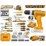 INGCO 165 Pcs Tools set 20v HKTHP11651