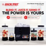 Jackpot JP-179 Juicer Blender Grinder