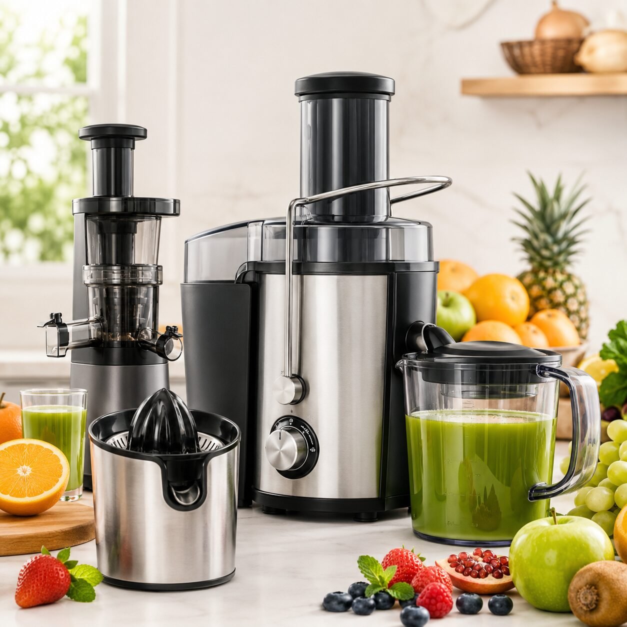 National Plus Electric Citrus Juicer - 30W