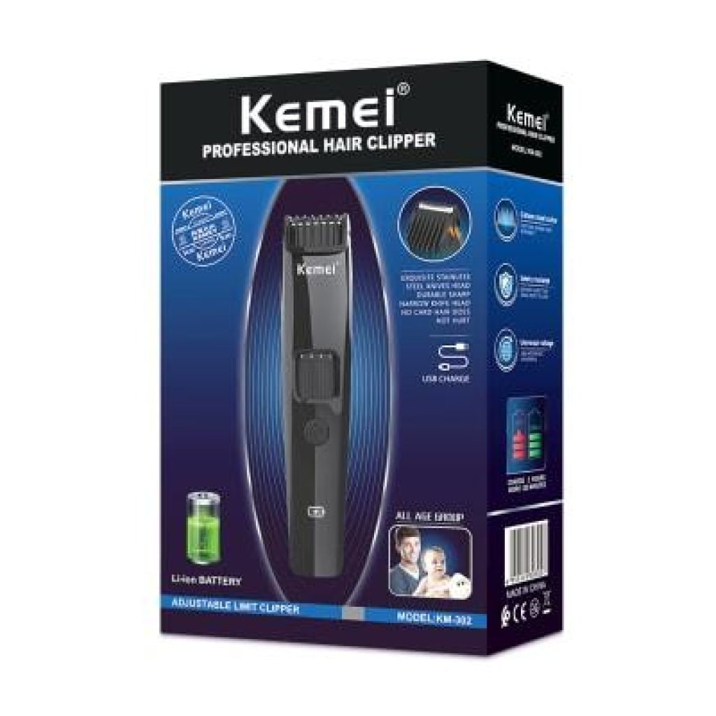 Kemei KM-302 Professional Hair Clipper