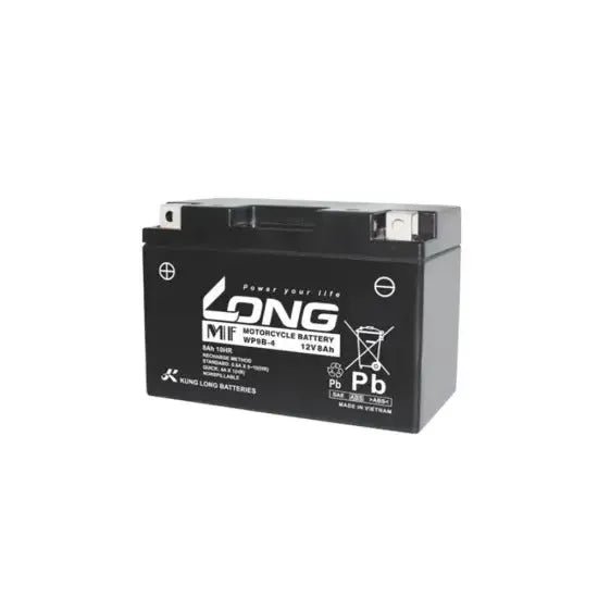 Long 12V 8AH Dry Maintenance Free Motorcycle Battery (WP9B-4)