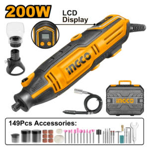 INGCO Mini grinder 200w MG2008