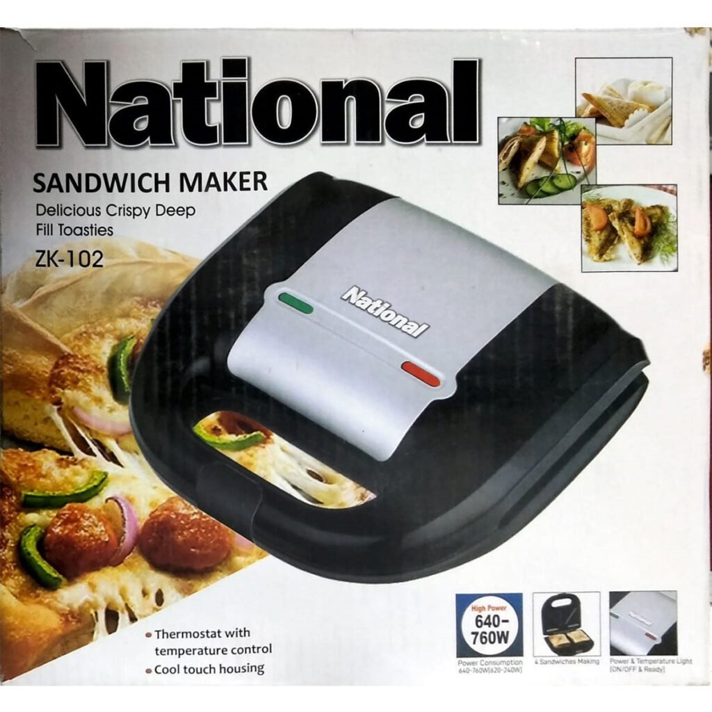 National SP-155 Sandwich Maker - 2 Slice