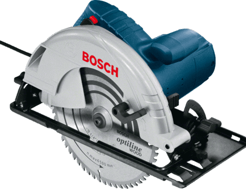 BOSCH Hand-Held Circular Saw, 235mm, 2050W GKS9 Professional