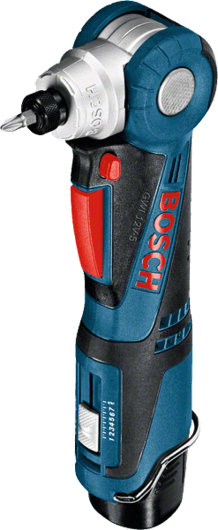 BOSCH Cordless Angle Driver/Wrench, 5mm, 10.8V, Extra Battery Included, GWI10.8V-LI Professional