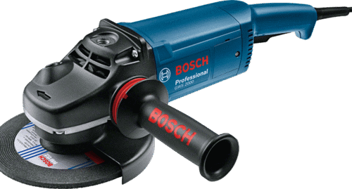 BOSCH Angle Grinder, 230mm, 2000W, GWS2000 Professional